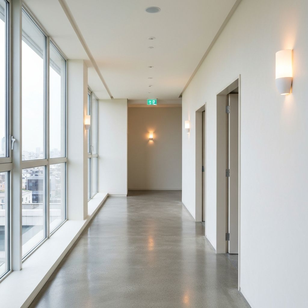 5th Floor Corridor - Two Entrances